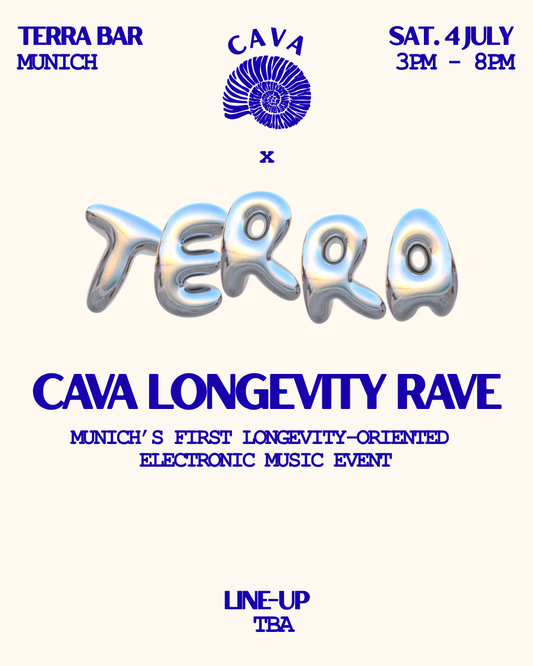 CAVA LONGEVITY RAVE x TERRA BAR